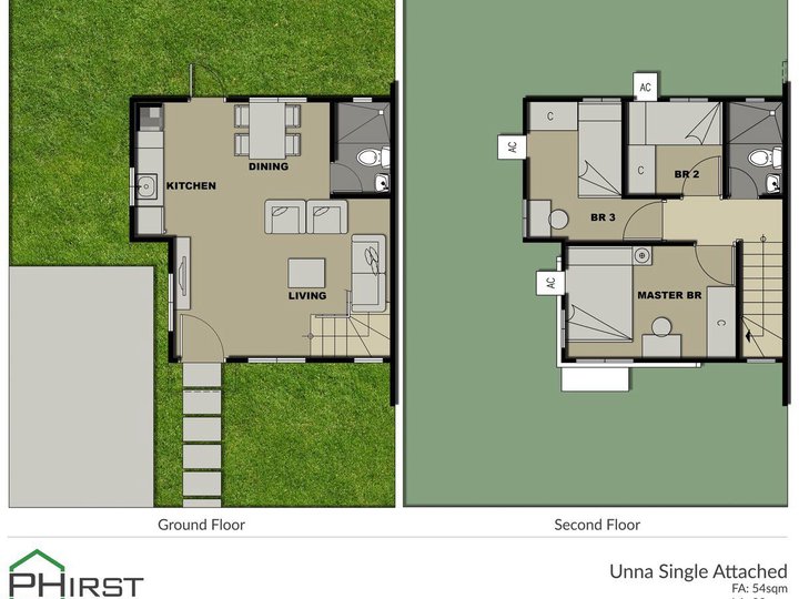 Ready For Occupancy 3-bedroom Single Attached House For Sale thru Pag-IBIG in Tanza Cavite