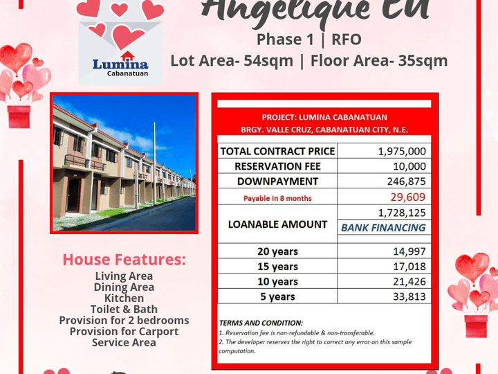 Affordable House and Lot in Cabanatuan City Nueva Ecija_Angelique EU