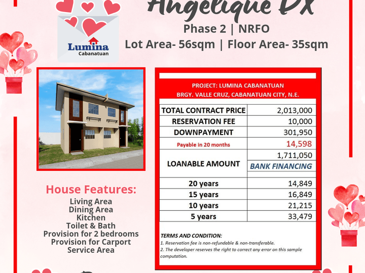 Affordable House and Lot in Cabanatuan City Nueva Ecija_Angelique DX