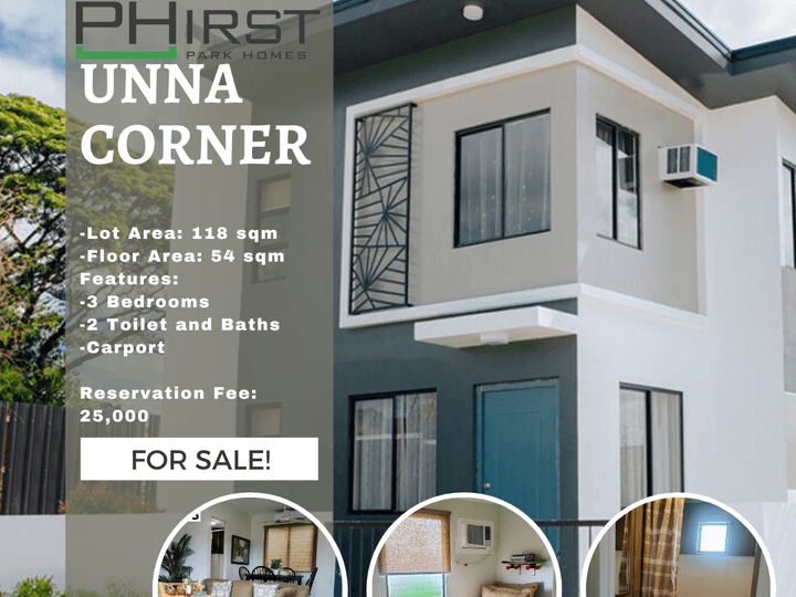 3BR Unna Corrner House For Sale in General Trias Cavite