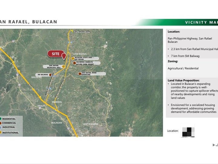 7.59 hectares Commercial Lot For Sale in Ideal for Housing Development in San Rafael Bulacan