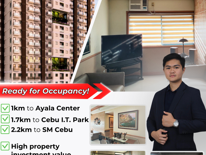 70.00 sqm 2-bedroom Condo For Sale in Cebu City Cebu