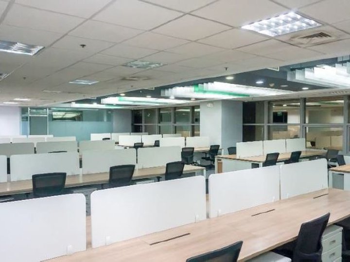 Fully Furnished Office Space Lease Rent Makati City 1100sqm