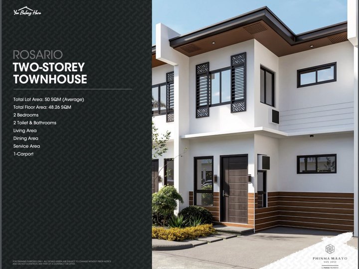 2-bedroom Townhouse For Sale in San Jose Batangas