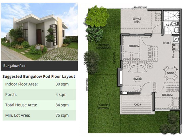 Pasalo House and lot  Bungalow Pod in San Pablo Laguna