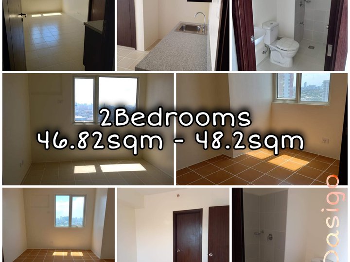 48.20 sqm 2-bedroom Condo For Sale in Sta. Mesa Manila Covent Garden