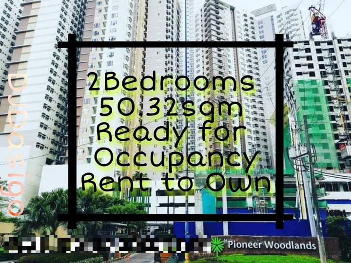 50.32 sqm 2-bedroom Condo For Sale in Pioneer Mandaluyong Metro Manila