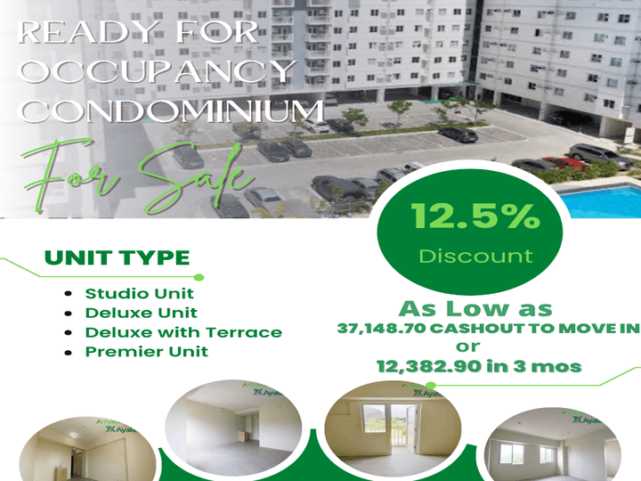 Ready for Occupancy Condominium by Amaia Ayala Land in SJDM, Bulacan