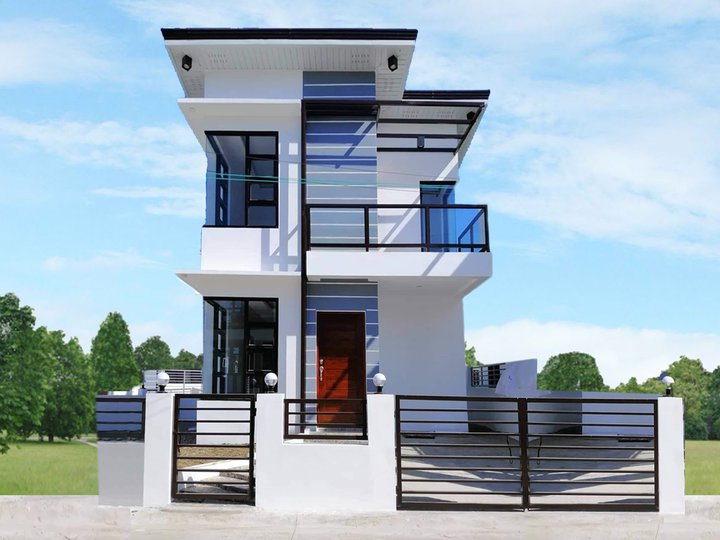 SOFIA EXPANDED 3-bedroom 2-storey with gate and carport in Bulacan