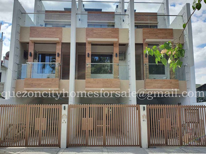 FOR RENT: BRAND NEW 3-STOREY TOWNHOUSE W/ SPACIOUS ROOF DECK IN UP QC