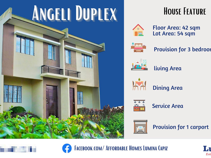 Angeli Duplex House For Sale in Ivisan Capiz