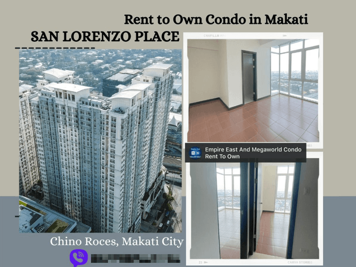 San Lorenzo Place 1 Bedroom Rent to Own Condo in Makati Metro Manila