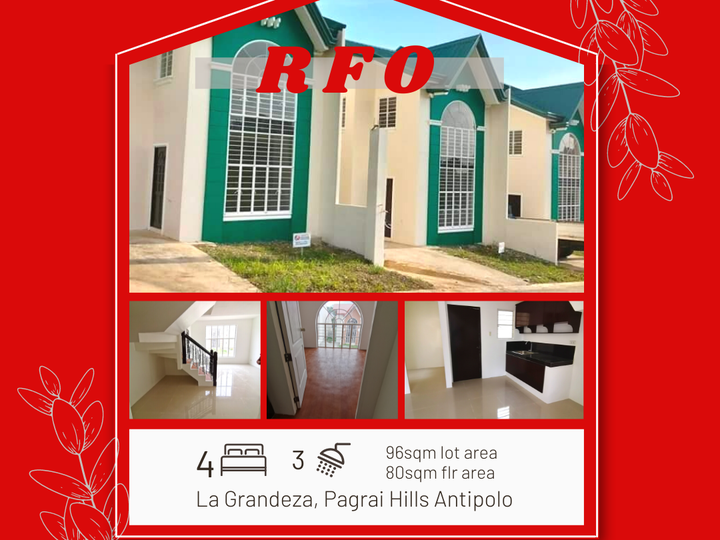 BIG DISCOUNT!! RFO SINGLE ATTACHED HOUSE AND LOT in Antipolo City