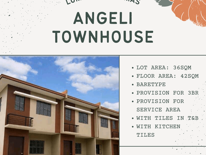 AVAILABLE RFO TOWHOUSE IN STO TOMAS, BATANGAS