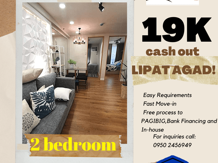 PROMO 19K Cash-out 2-bedroom Condo For Sale in Ortigas Pasig