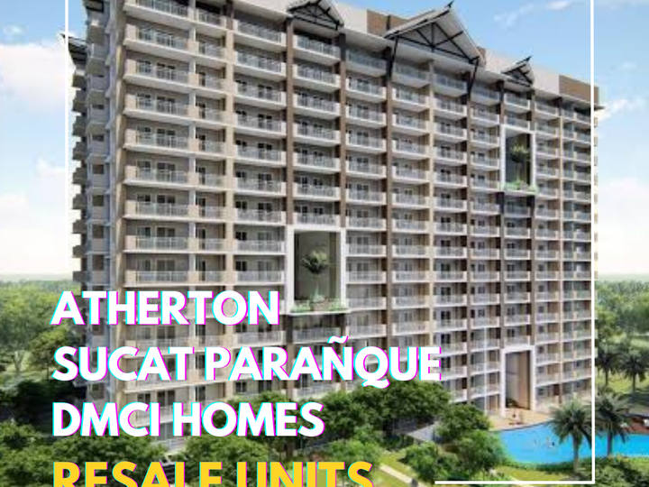 2&3 bedrooms for sale in Sucat, Paranaque, The Atherton by DMCI Homes