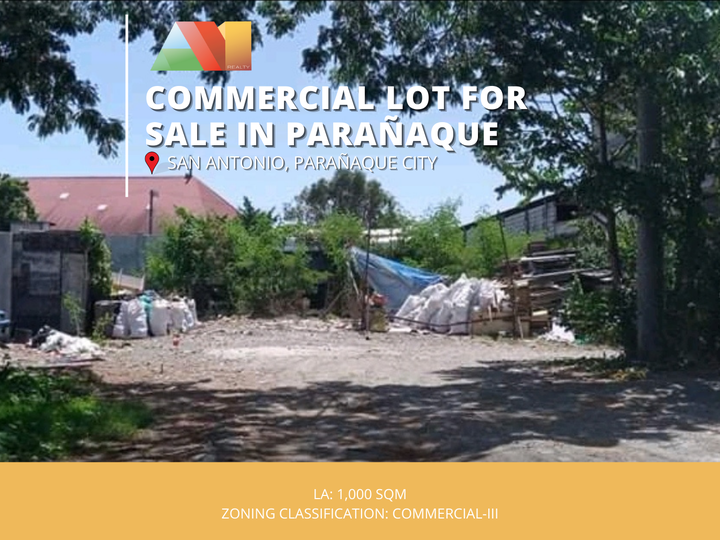 Commercial Lot for Sale in Parañaque