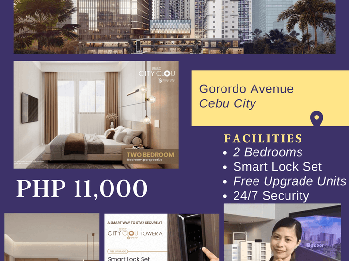 43.19 sqm 2-bedroom Condo For Sale in Cebu City Cebu