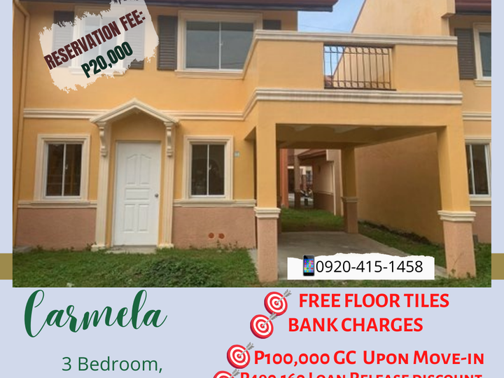 Carmela Ready For Occupancy Unit in Camella Campetic Palo