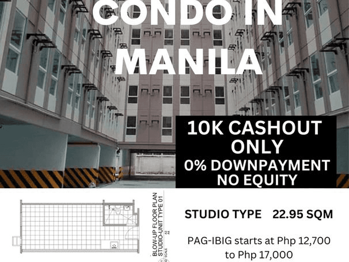 RENT TO OWN CONDO IN MANILA 2 BEDROOMS RFO UNIT