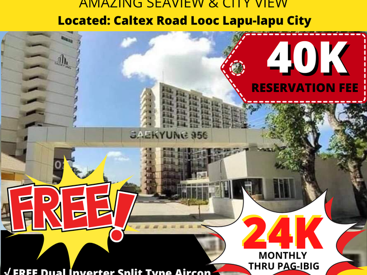 MOST AFFORDABLE COMBINED UNIT GOOD AS 2 BEDROOMS in LAPULAPU