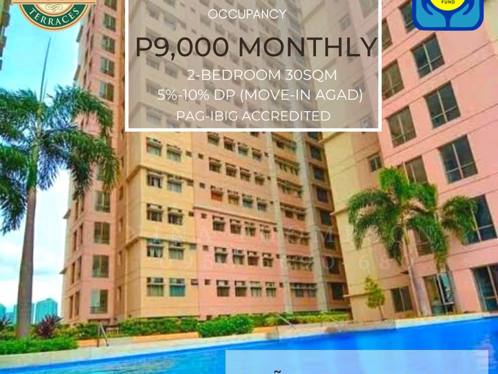 RFO P9,000 MONTHLY Condo PAG-IBIG ACCREDITED! 5%-10% DP MOVE-IN ASAP