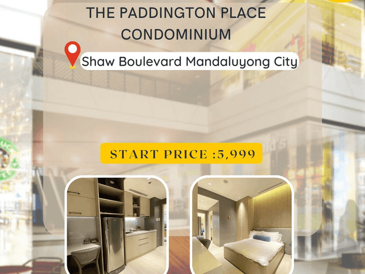 LOW MONTHLY 5,999 Rent to Own Shaw Boulevard near MRTShaw! [Condo 🏙️