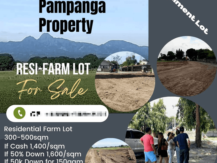 Pre selling residential farm lot in lubao pampanga