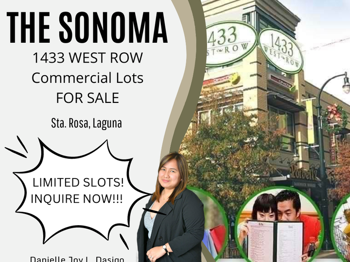 652sqm Commercial Lot For Sale The Sonoma Sta Rosa Laguna near Nuvali