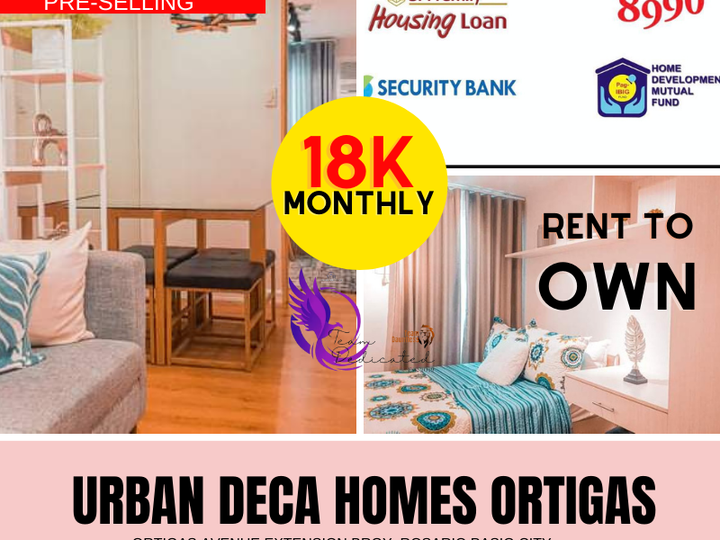 RENT TO OWN CONDO IN PASIG RFO UNITS