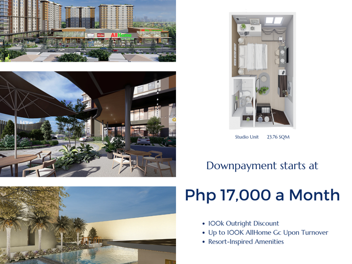 23.76 sqm Studio Condo For Sale in Caloocan Metro Manila