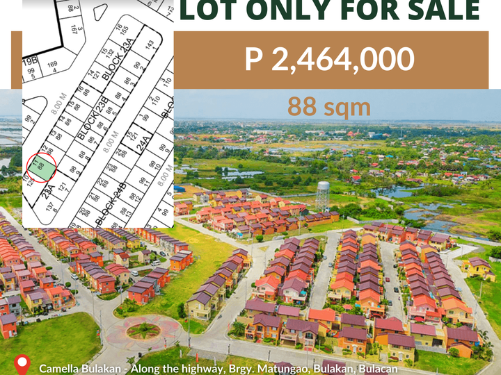 LOT ONLY FOR SALE IN BULAKAN BULACAN