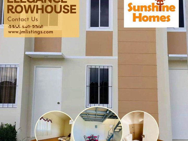 Affordable  Rowhouse Elegance Model at Sunshine Homes II Angeles
