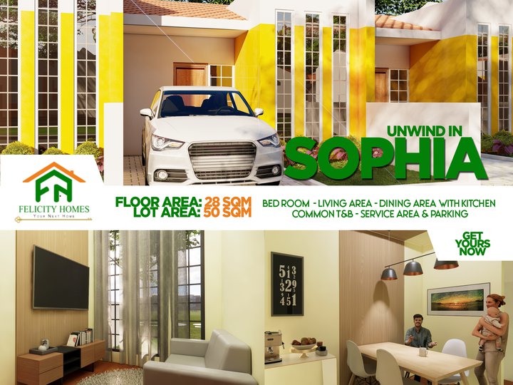 Preselling 1-bedroom Rowhouse For Sale in San Francisco Agusan del Sur