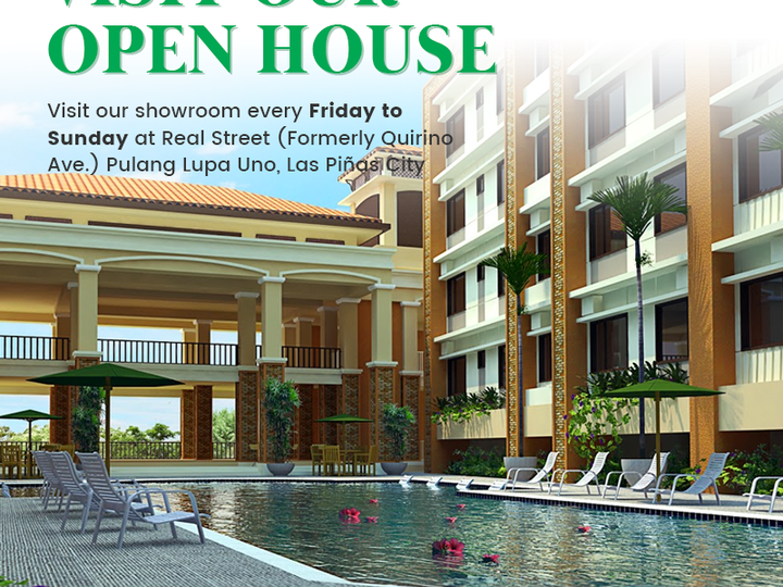 (PASEO Verde at Real) 63.55 sqm 3-bedroom Condo For Sale in Las Pinas Metro Manila