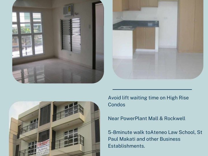 Studio Type Apartment for Rent [Condos 🏙️] (May 2026) in Makati, Metro ...