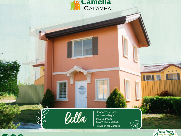 2 Bedroom House & Lot for Sale | Camella Calamba