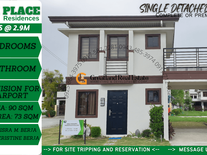 Affordable 2-bedroom Single Detached House For Sale in Pampanga