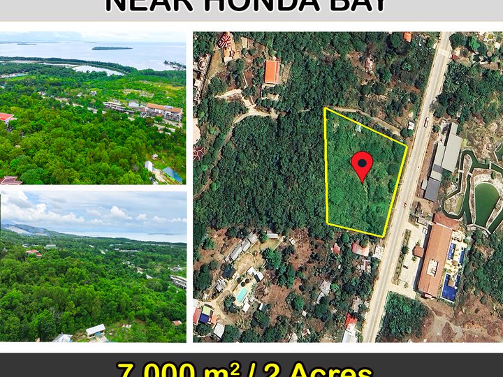 7,000 m2 / 2 Acres Commercial Lot for Sale Near Honda Bay