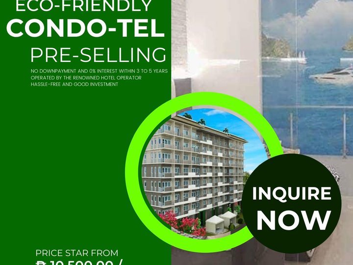 18 sqm Studio type affordable unit is waving at you!