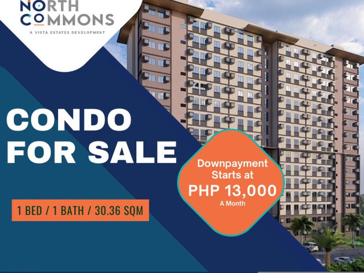 30.36 sqm 1-bedroom Condo For Sale in Caloocan Metro Manila