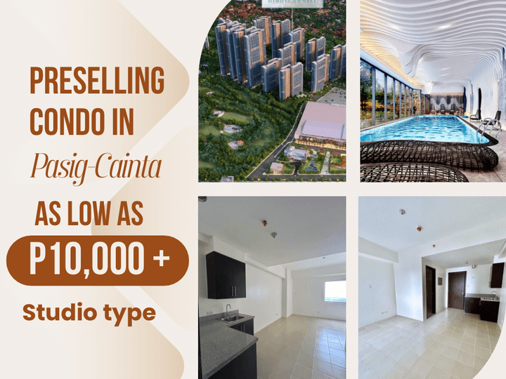 Preselling Condo In Pasig Cainta Studio Type