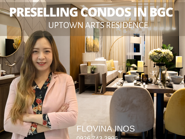 PRESELLING EXECUTIVE 2 BEDROOM CONDO IN BGC - UPTOWN ARTS RESIDENCE