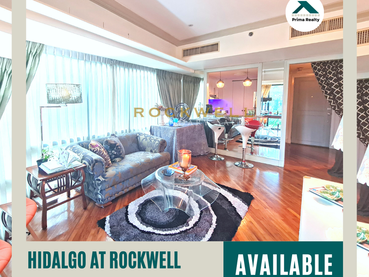 Fully Furnished Studio Unit in Hidalgo Place at Rockwell Center Makati