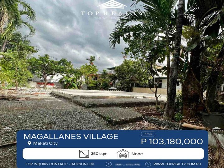 350 sqm Residential Lot For Sale in Makati Metro Manila [Lot 🚜] (May