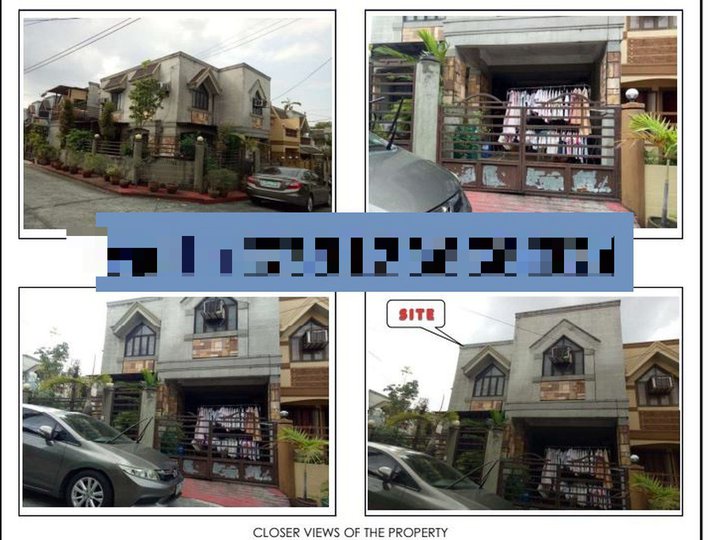 3-bedroom Townhouse For Sale in Quezon City Manila Bank  Foreclosed