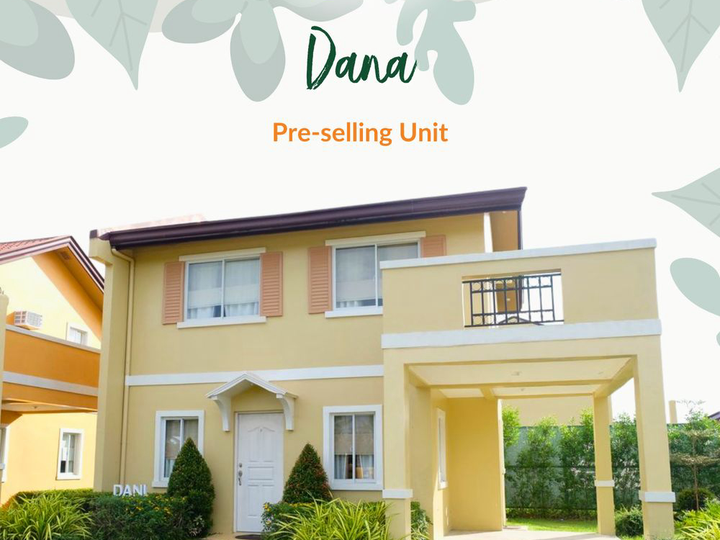 Pre-selling Dana 4BR 110sqm House in Camella Sta. Maria Bulacan