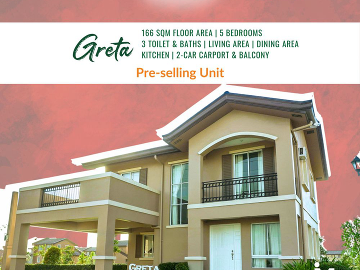 166sqm 5BR House and lot for sale in Camella Provence Malolos