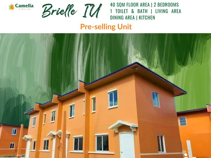 40sqm 2BR Townhouse inner unit in Camella Provence Malolos Bulacan