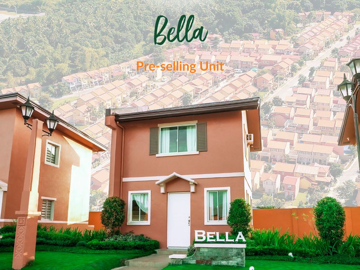 Pre-selling Bella 2BR 53sqm House and Lot For Sale in Camella Baliwag